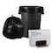 Boardwalk 45 gal Trash Bags, 40 in x 48 in, Extra Heavy-Duty, 1 mil, Black BWK527 - alternate 2
